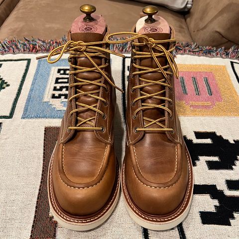 Truman Moc Toe in seidel sesame double shot