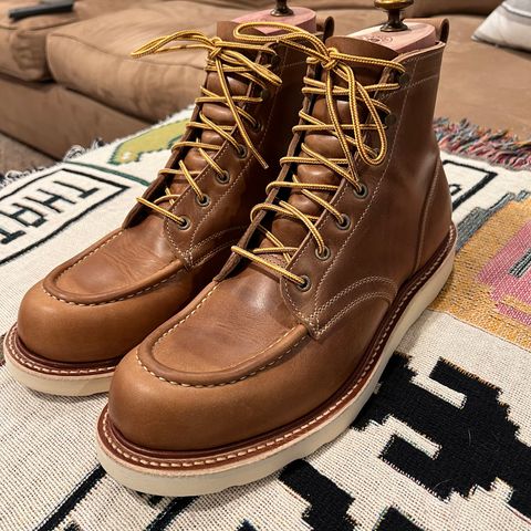 Truman Moc Toe in seidel sesame double shot