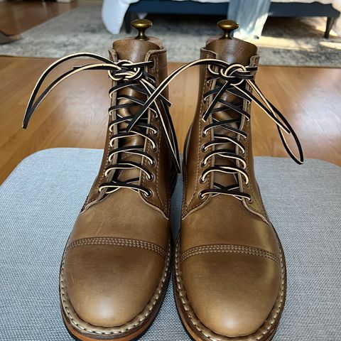 Whites - Division Road MP-M1 in Horween Natural Chromexcel