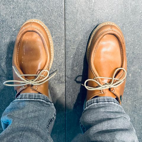 Paraboot Michael Marche II in Paraboot Natural Veg Tan