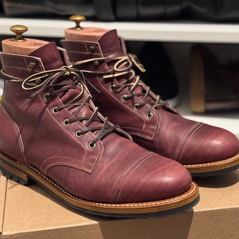 Truman Cap Toe Boot in Color 8 Cypress