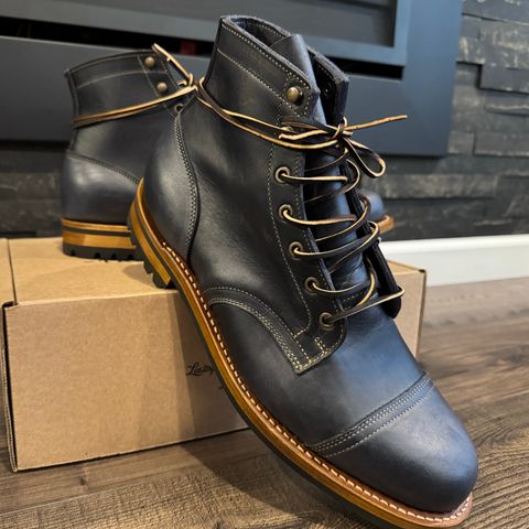 Truman Cap Toe Boot in Seidel Ink Cheaha