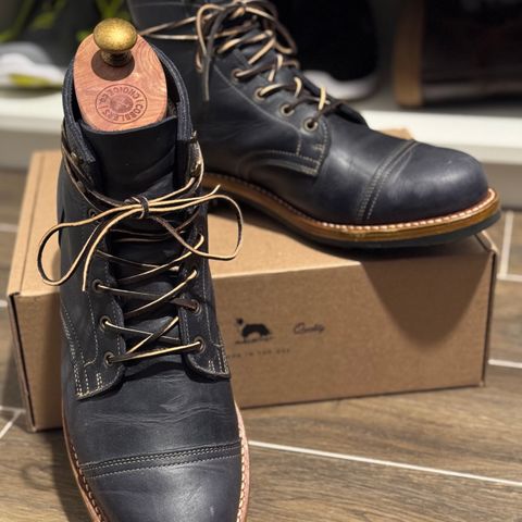 Truman Cap Toe Boot in Seidel Ink Cheaha