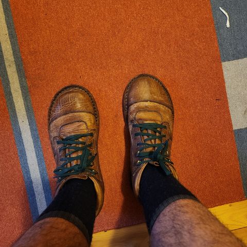 Jim Green African Ranger Barefoot Boot in Fudge Crazy Horse