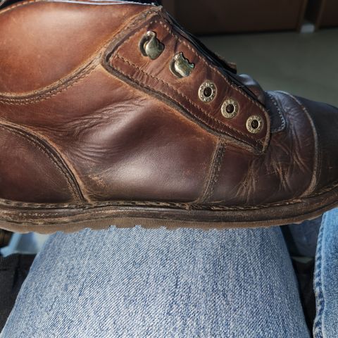 Jim Green African Ranger Barefoot Boot in Fudge Crazy Horse