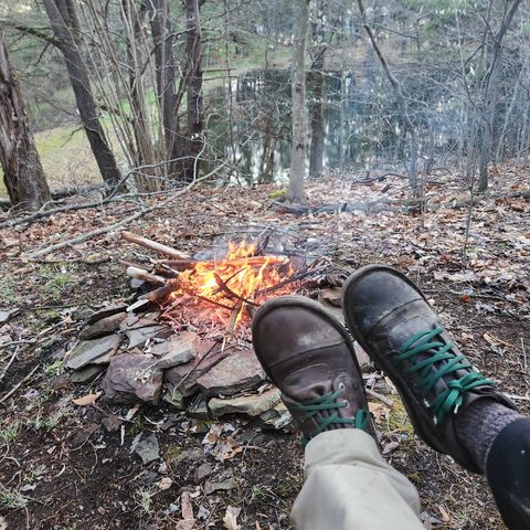 Jim Green African Ranger Barefoot Boot in Fudge Crazy Horse