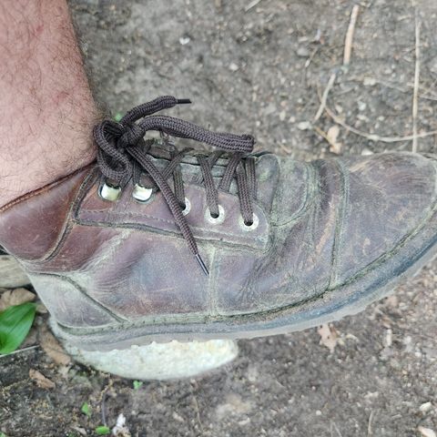 Jim Green African Ranger Barefoot Boot in Fudge Crazy Horse