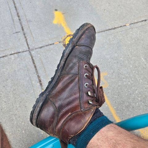 Jim Green African Ranger Barefoot Boot in Fudge Crazy Horse