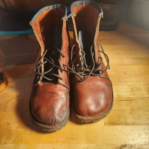 DIY Barefoot Boot in Blue Mt. Majesty Oil Tan & Light Burgundy Wildfire, Summits Edge