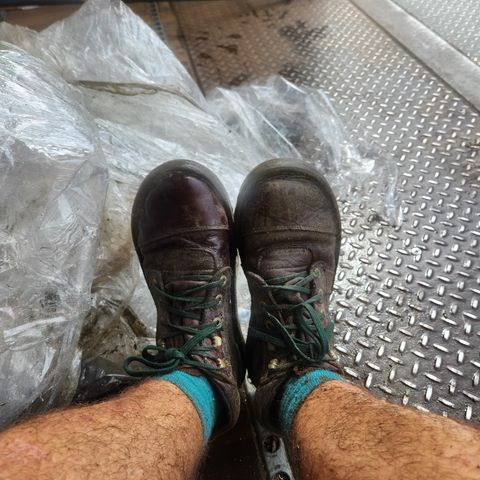 Jim Green African Ranger Barefoot Boot in Hazelnut Veg Retan