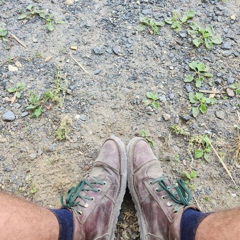 Jim Green African Ranger Barefoot Boot in Hazelnut Veg Retan