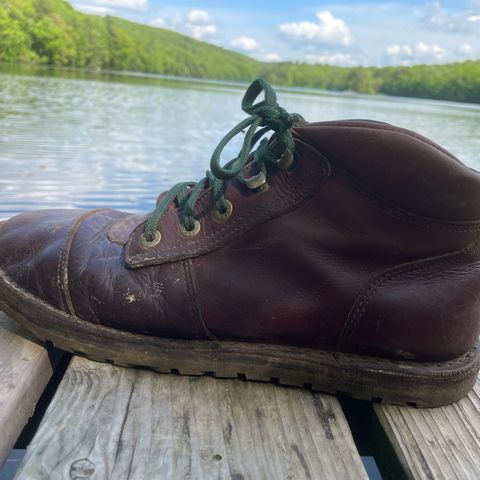 Jim Green African Ranger Barefoot Boot in Hazelnut Veg Retan