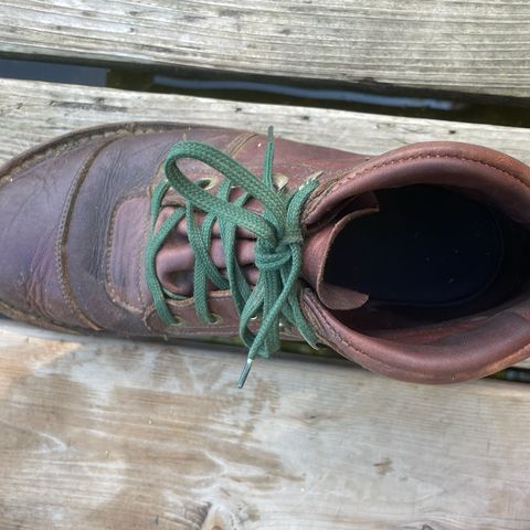 Jim Green African Ranger Barefoot Boot in Hazelnut Veg Retan