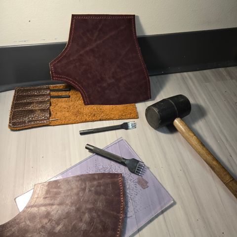 DIY Barefoot Boot in Horween Burgundy Chromexcel