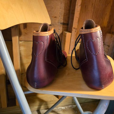 DIY Barefoot Boot in Horween Burgundy Chromexcel