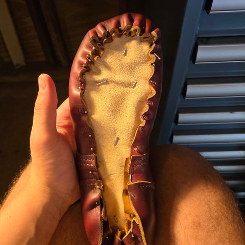 DIY Barefoot Boot in Horween Burgundy Chromexcel