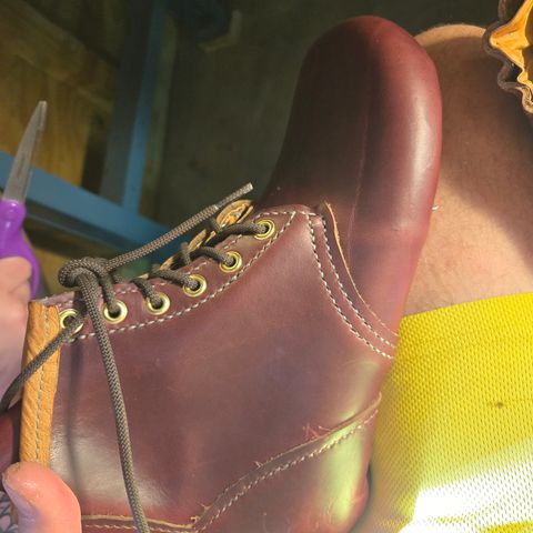 DIY Barefoot Boot in Horween Burgundy Chromexcel