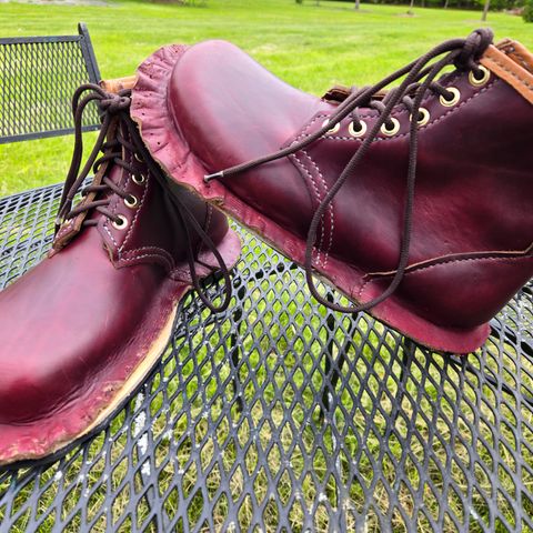 DIY Barefoot Boot in Horween Burgundy Chromexcel