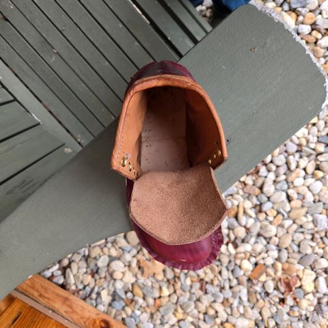 DIY Barefoot Boot in Horween Burgundy Chromexcel