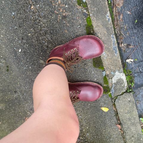DIY Barefoot Boot in Horween Burgundy Chromexcel