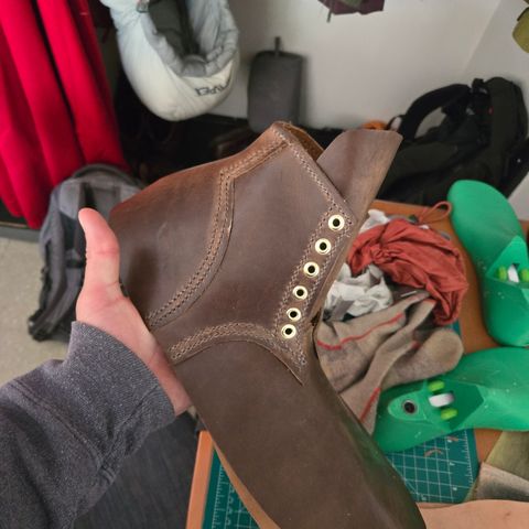 DIY Service Boot in Horween Natural Chromexcel