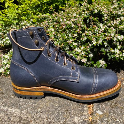 Truman Cap Toe Boot in Seidel Ink Cheaha