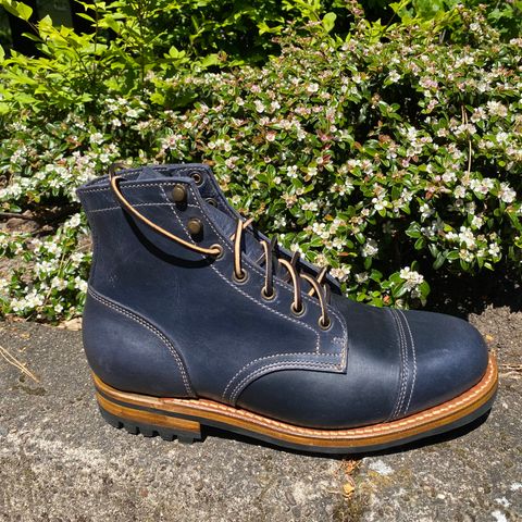 Truman Cap Toe Boot in Seidel Ink Cheaha