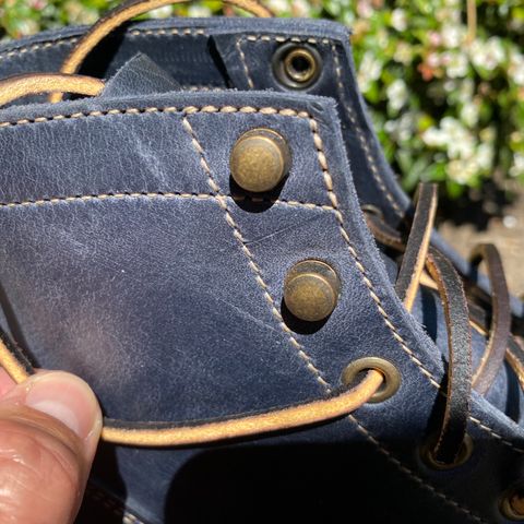 Truman Cap Toe Boot in Seidel Ink Cheaha
