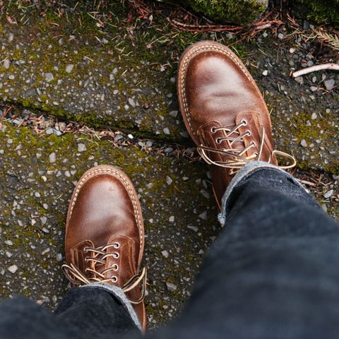 White's 350 Cruiser in Horween Cinnamon Waxed Flesh