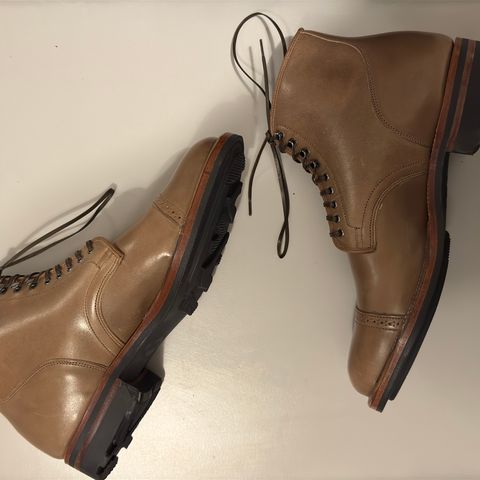 Viberg Service Boot BCT in Maryam Taupe TPR Horsebutt