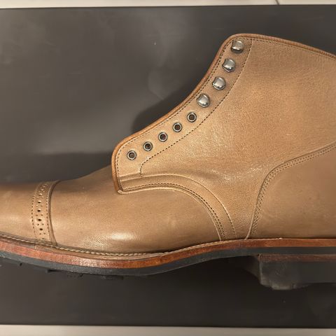 Viberg Service Boot BCT in Maryam Taupe TPR Horsebutt