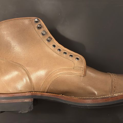 Viberg Service Boot BCT in Maryam Taupe TPR Horsebutt