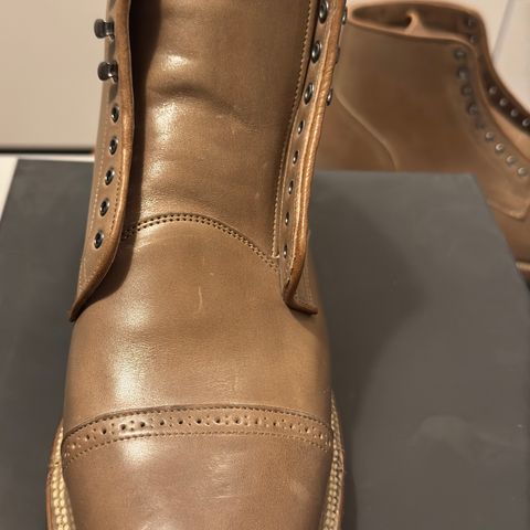 Viberg Service Boot BCT in Maryam Taupe TPR Horsebutt