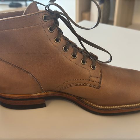 Viberg Service Boot in Horween Natural Chromexcel