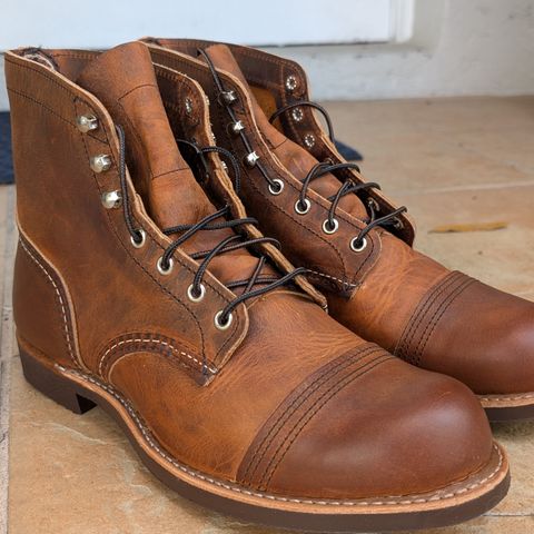 Red Wing Iron Ranger in S.B. Foot Copper Rough and Tough