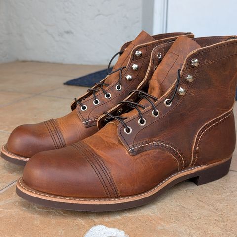Red Wing Iron Ranger in S.B. Foot Copper Rough and Tough