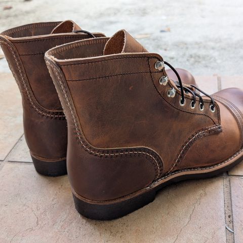 Red Wing Iron Ranger in S.B. Foot Copper Rough and Tough