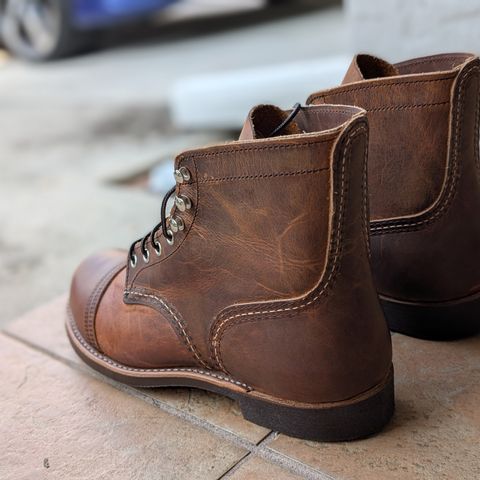 Red Wing Iron Ranger in S.B. Foot Copper Rough and Tough