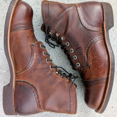 Red Wing Iron Ranger in S.B. Foot Copper Rough and Tough
