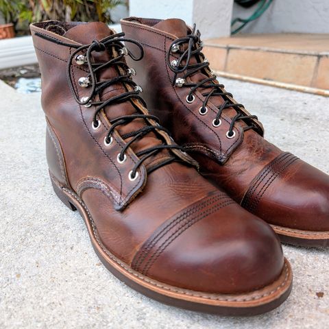 Red Wing Iron Ranger in S.B. Foot Copper Rough and Tough