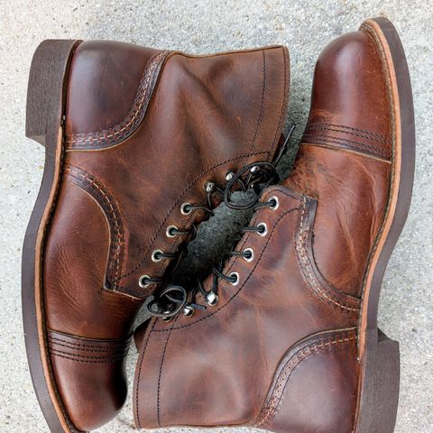 Red Wing Iron Ranger in S.B. Foot Copper Rough and Tough