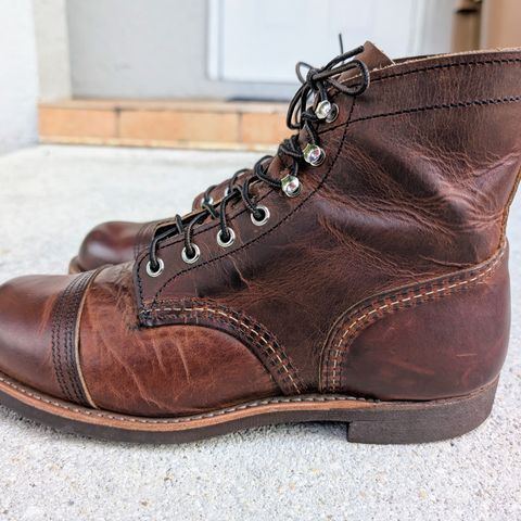 Red Wing Iron Ranger in S.B. Foot Copper Rough and Tough