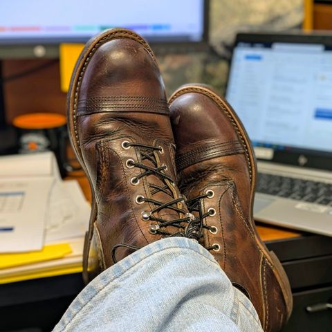 Red Wing Iron Ranger in S.B. Foot Copper Rough and Tough