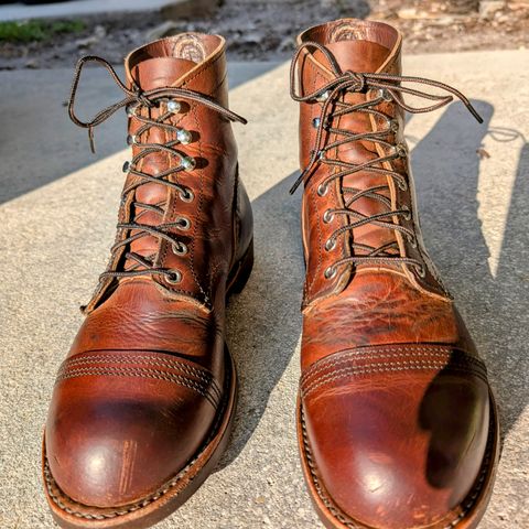 Red Wing Iron Ranger in S.B. Foot Copper Rough and Tough