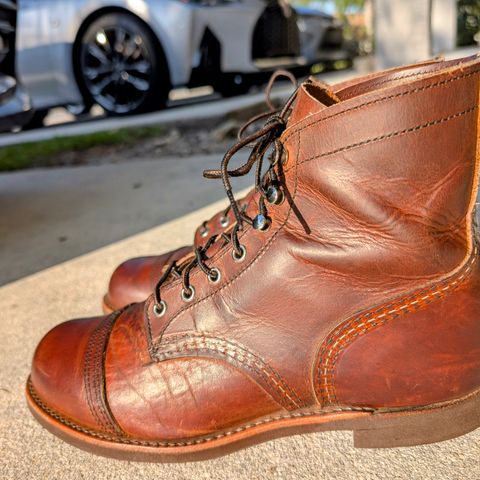 Red Wing Iron Ranger in S.B. Foot Copper Rough and Tough