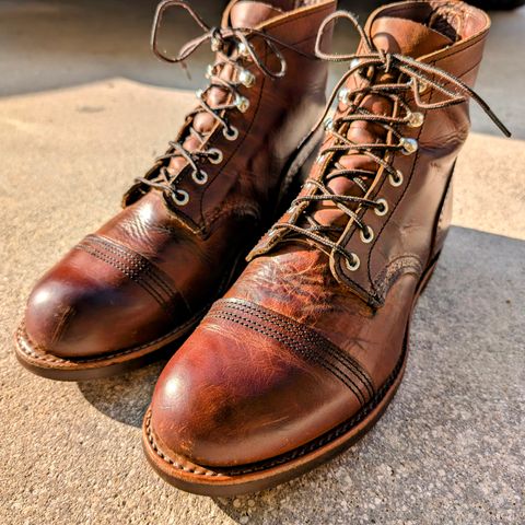 Red Wing Iron Ranger in S.B. Foot Copper Rough and Tough