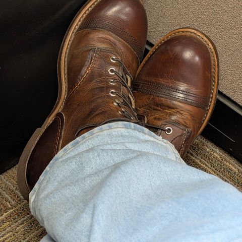 Red Wing Iron Ranger in S.B. Foot Copper Rough and Tough