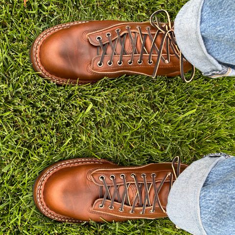 White's 350 Cutter in Horween British Tan Chromexcel