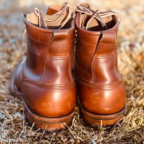 White's 350 Cutter in Horween British Tan Chromexcel