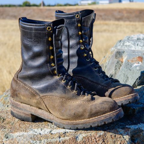 Wesco Firestormer in Seidel Black Tie Domain & Seidel Charcoal Roughout